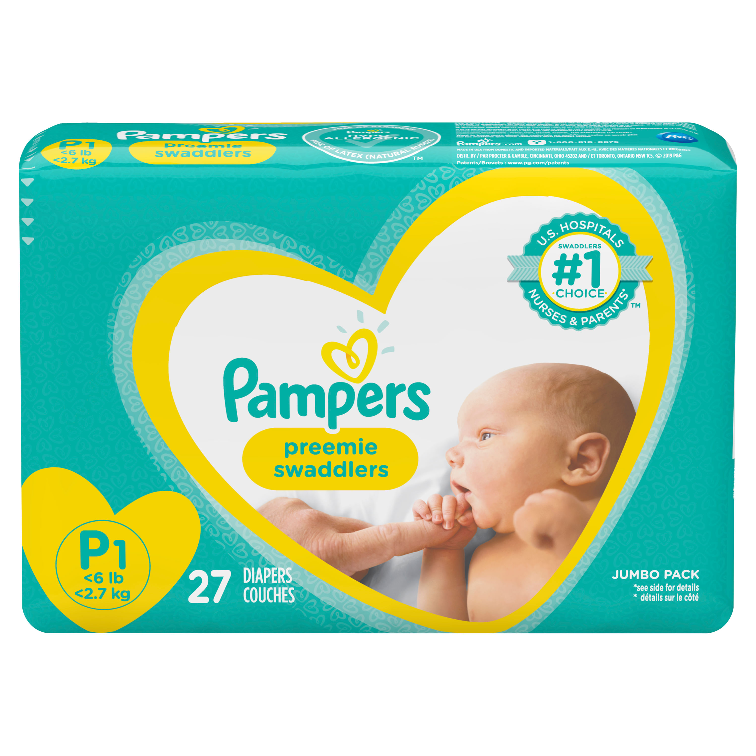 pampers 8 tydzień