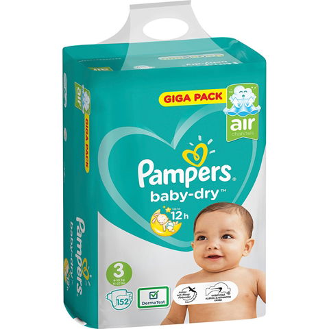 pampers pants jumbo pack size 3