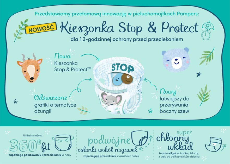 pampers chusteczki 12x64