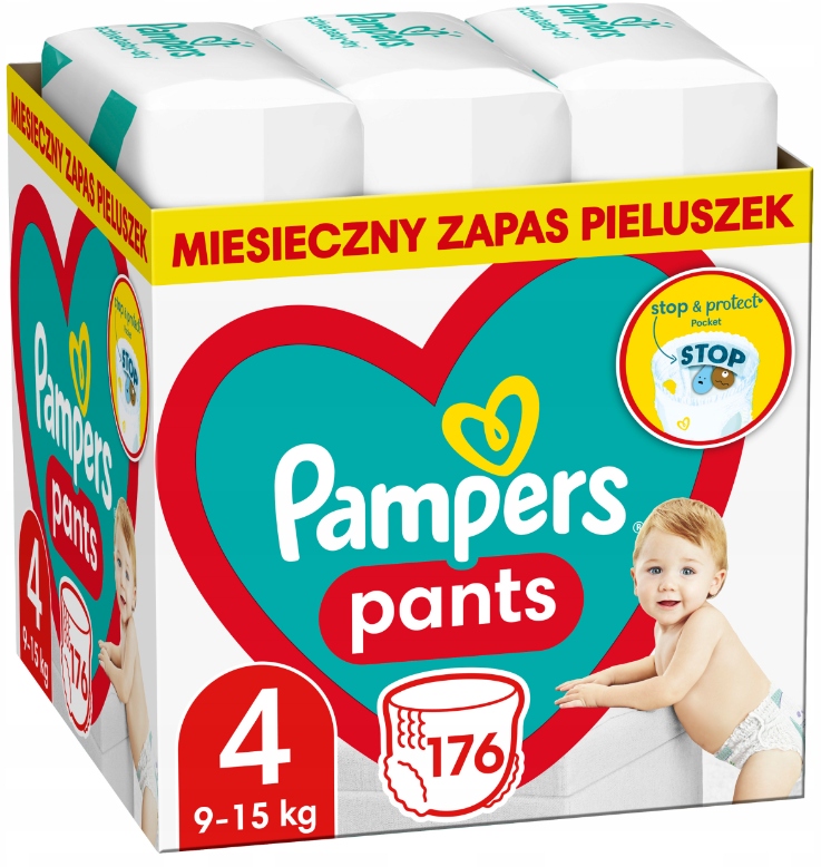 pampers pieluchy 4 sleep & play 50 sztuk