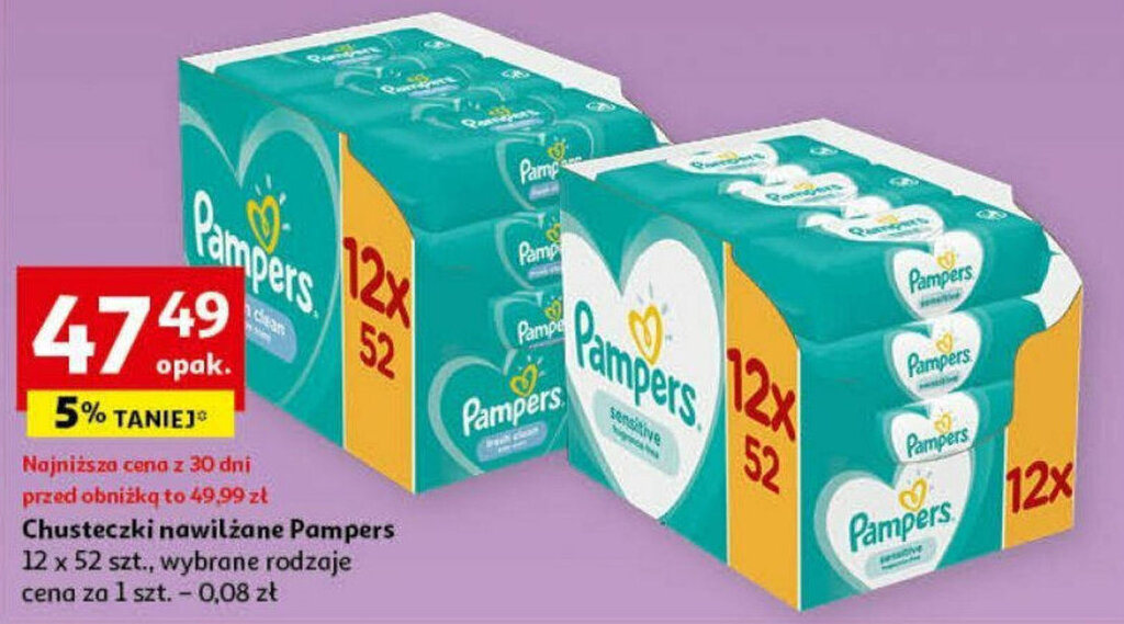 3 lata i pampers