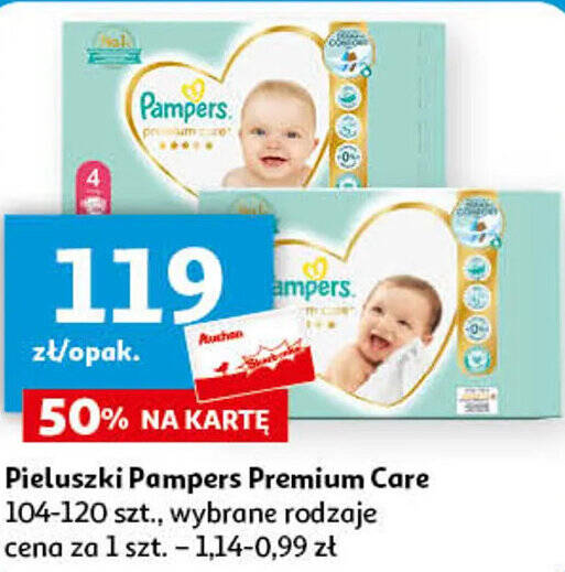 husteczki nawilzajace pampers 260 sztuk