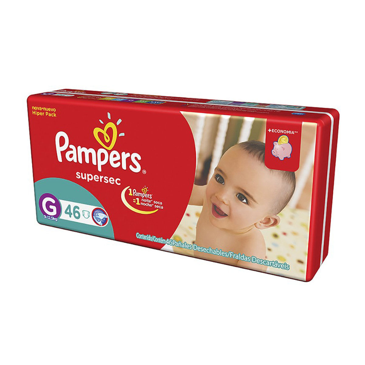 pampers białe 1