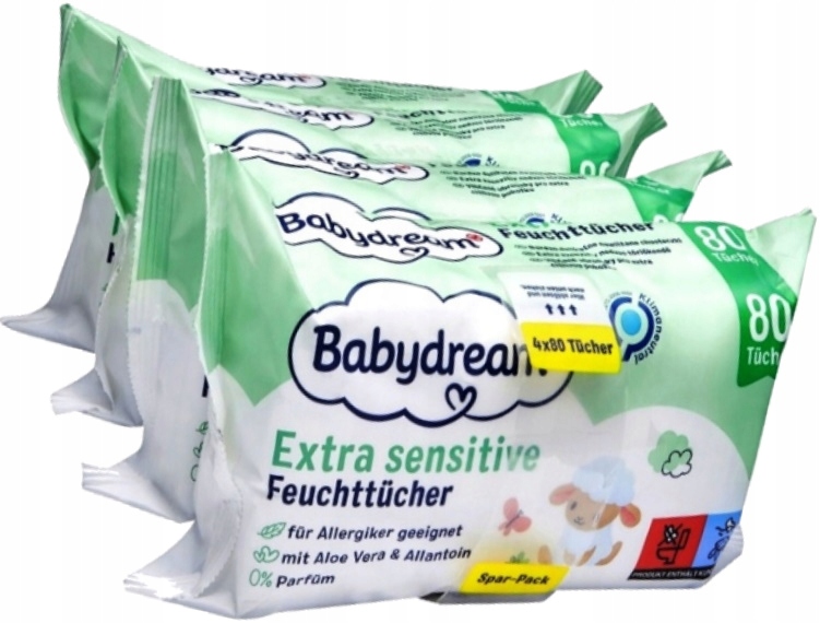 pampers sensitive chusteczki nawilżane 12x56 sztuk