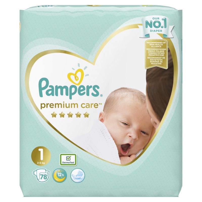 pampers premium care 2 mega box