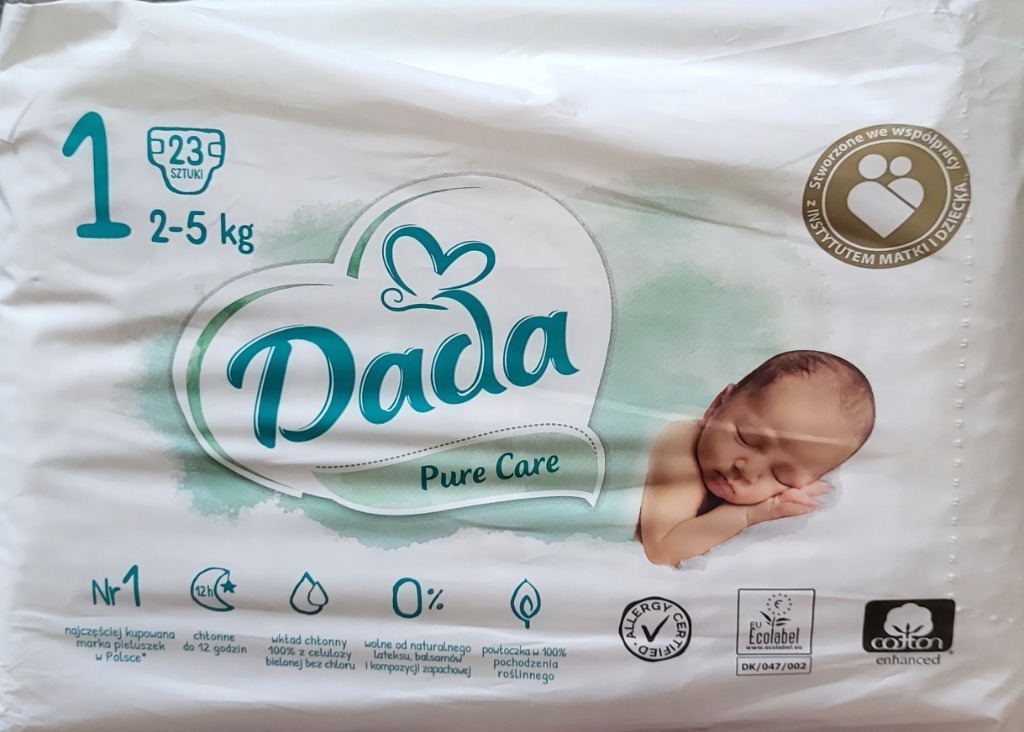 pampers 0 dada