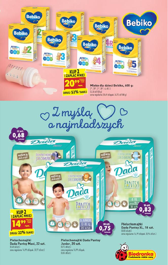 pampers sensitive x4 cena