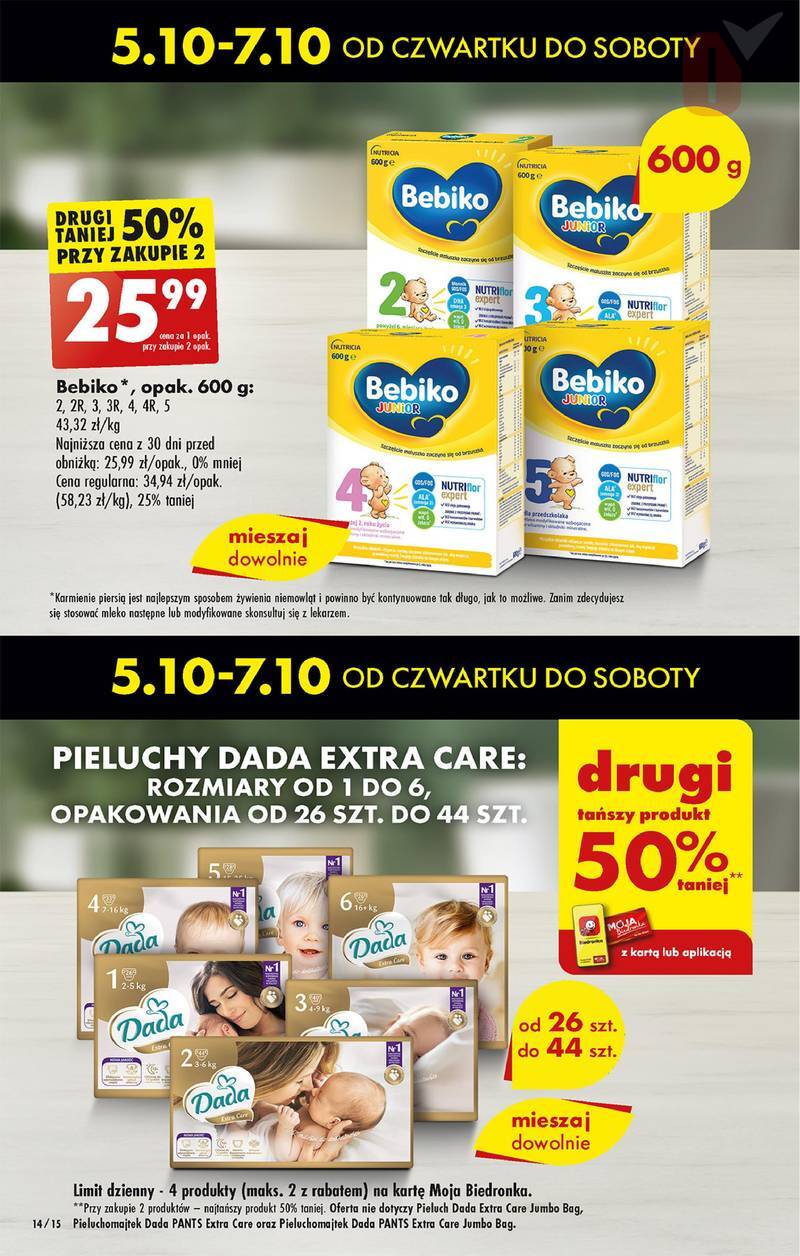 pieluchy bella happy 4+ 62 auchan