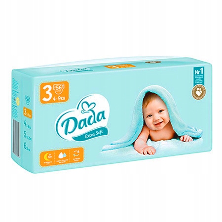 pieluchy jednorazowe dada czy pampers