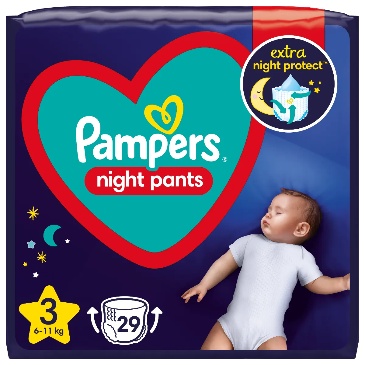 pieluchomajtki pampers pants opis