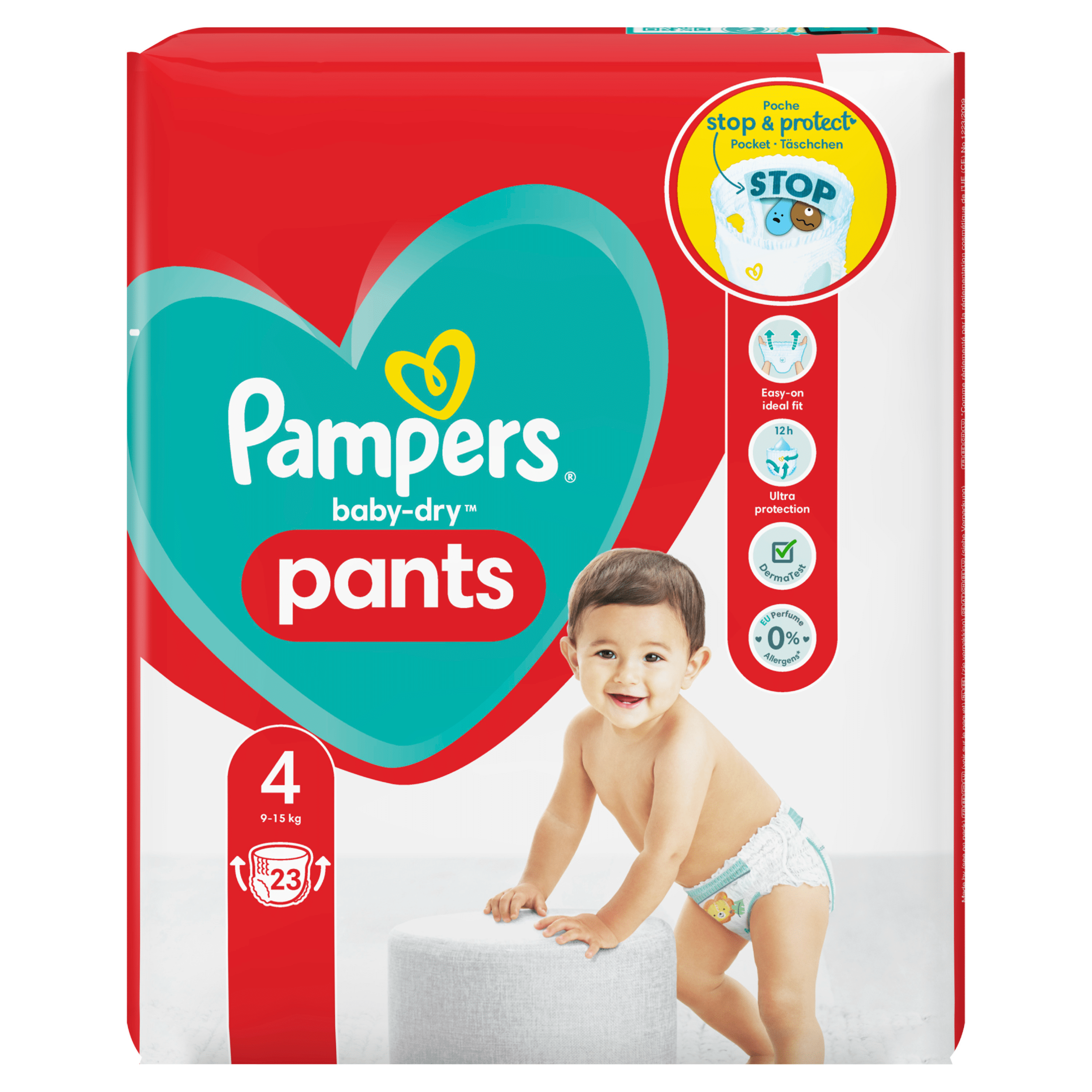 pieluchomajtki pampers 6 opia po polsku