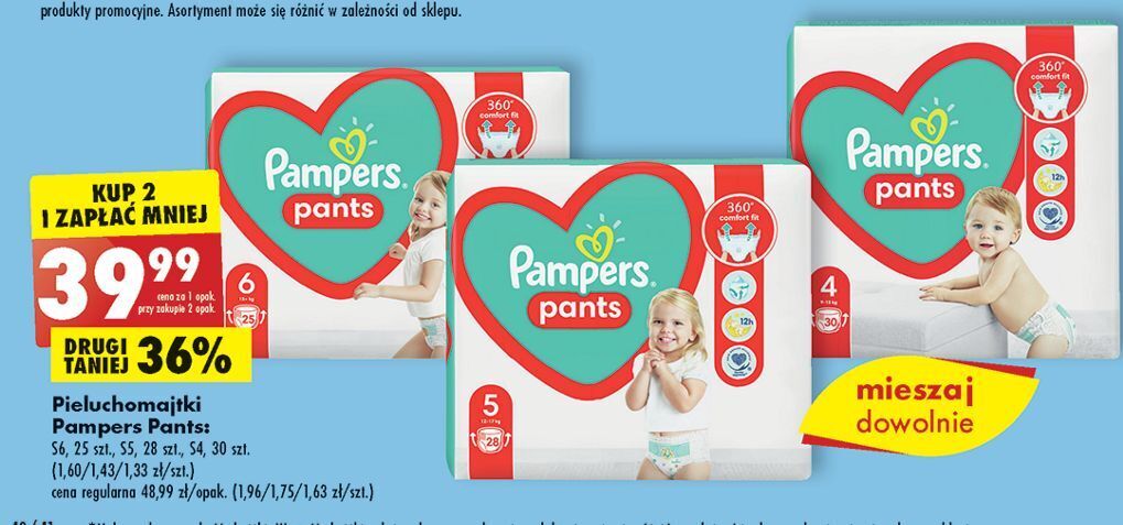 pieluchy pampers w makro