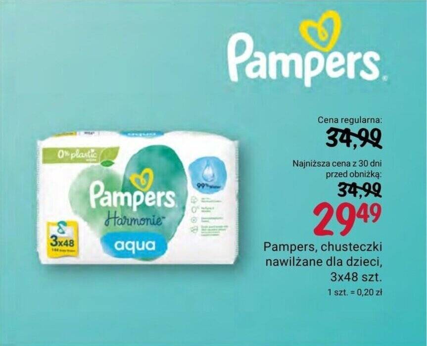 tesco chusteczki pampers sensitive