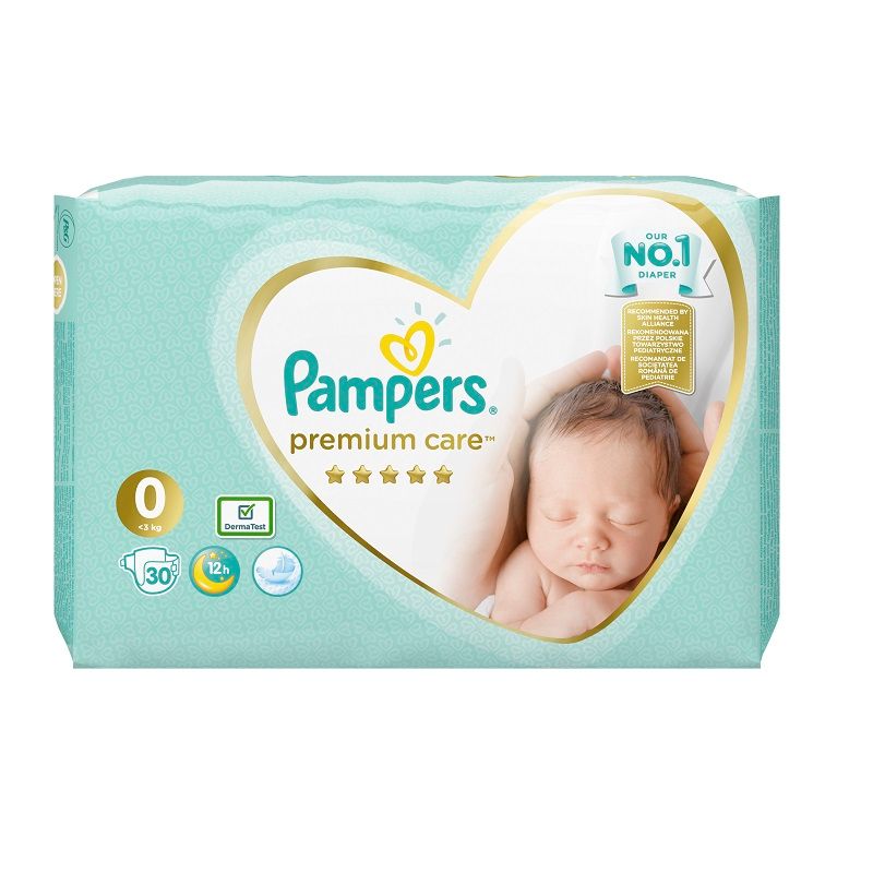 pieluchy pampers jasne niebieskie