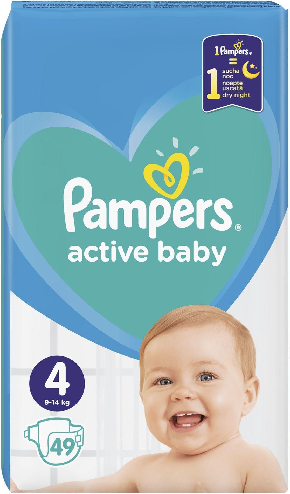 pampers active baby 6 56 sztuk cena