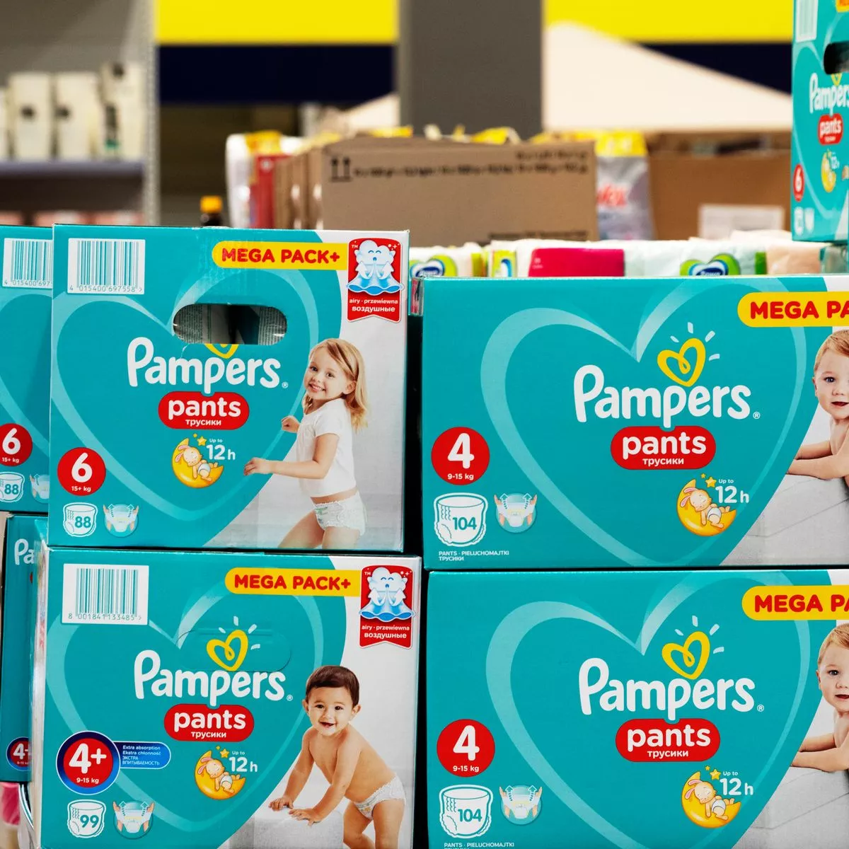 samolot z pampers