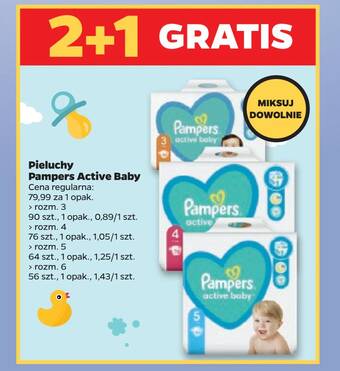 pampers imitujący majtki