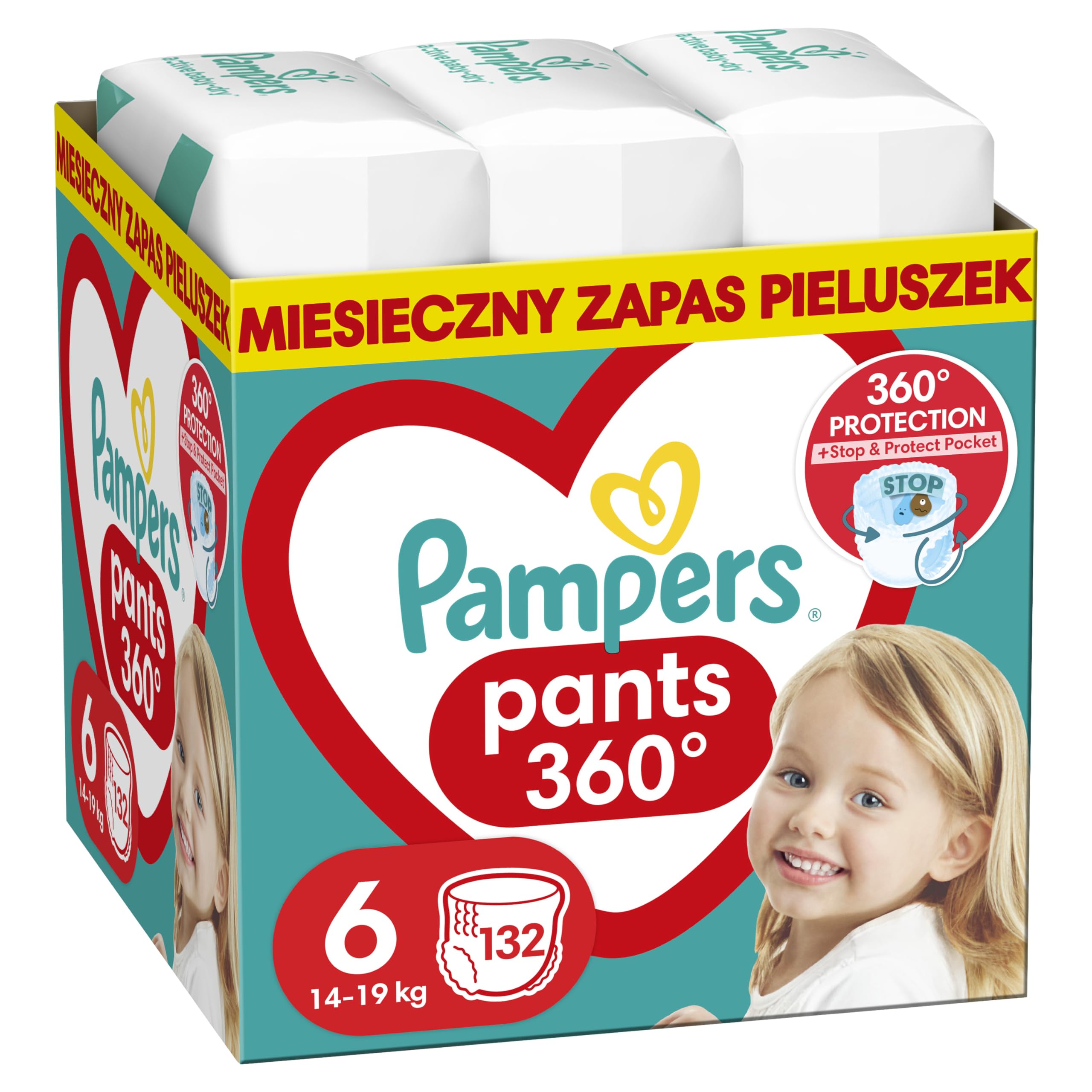 pieluchy pampers 2 maxi pack