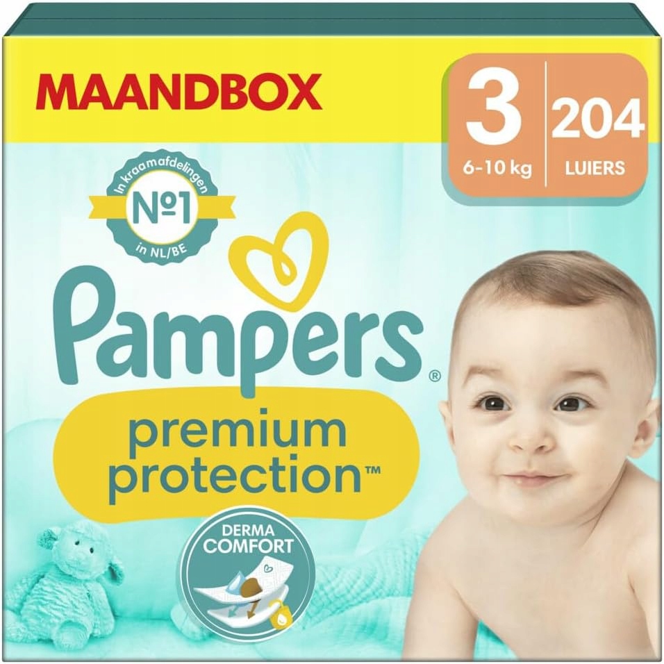 pampers rozmiar 6 68 szt