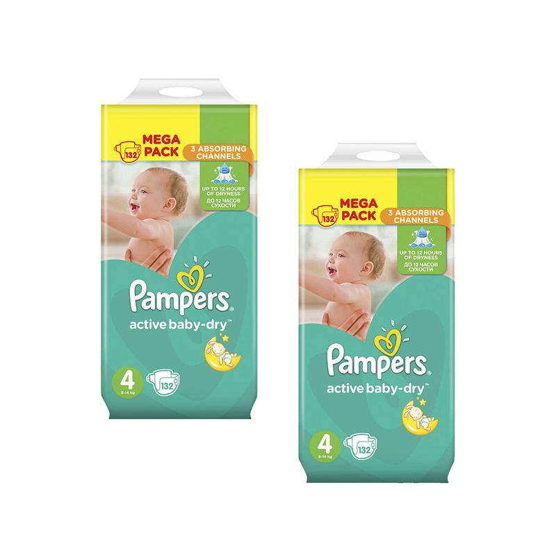 pampers active baby-dry 4 maxi 49 sztuk