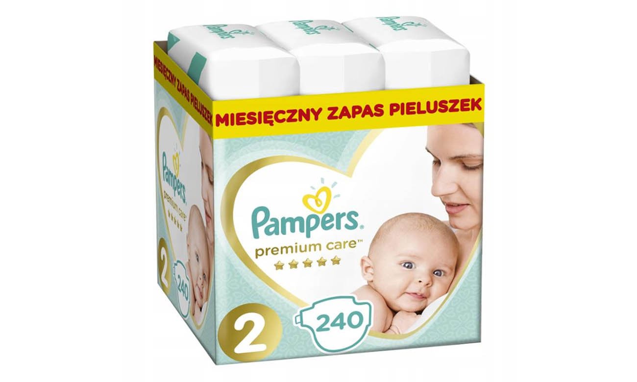 pieluchomajtki pampers 4 plaster z tyłu