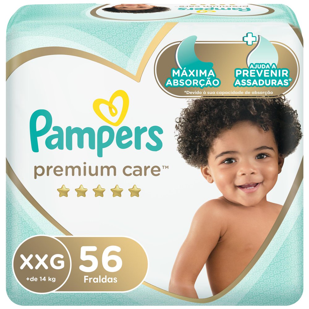 pampers slogan with a stork