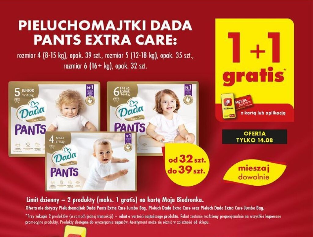 promocja na pampers premium care