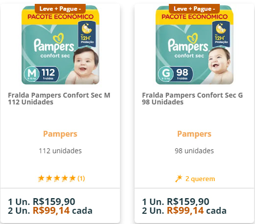 boite lingettes pampers kandoo