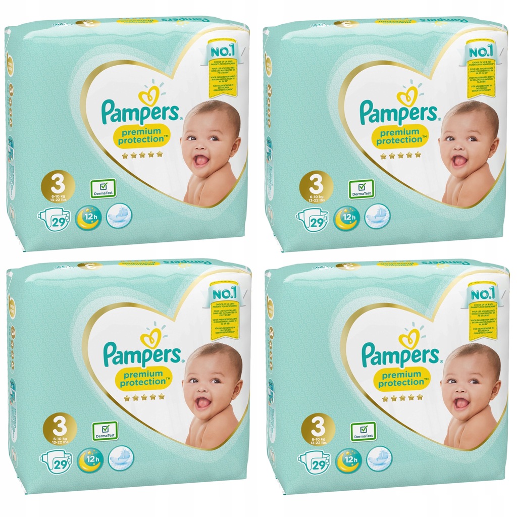 pieluchy pampers 2 biale rossmann