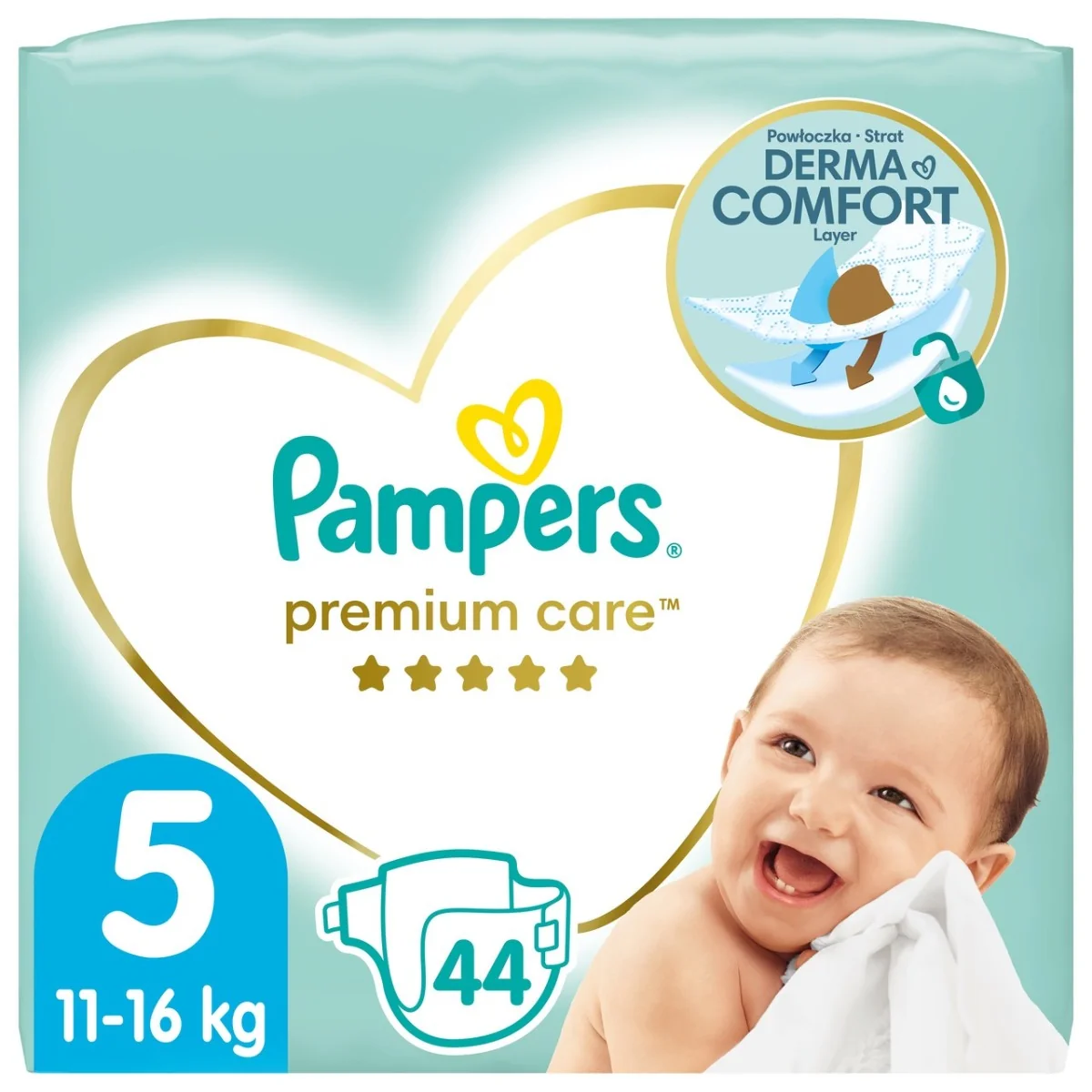 pampers 52 szt