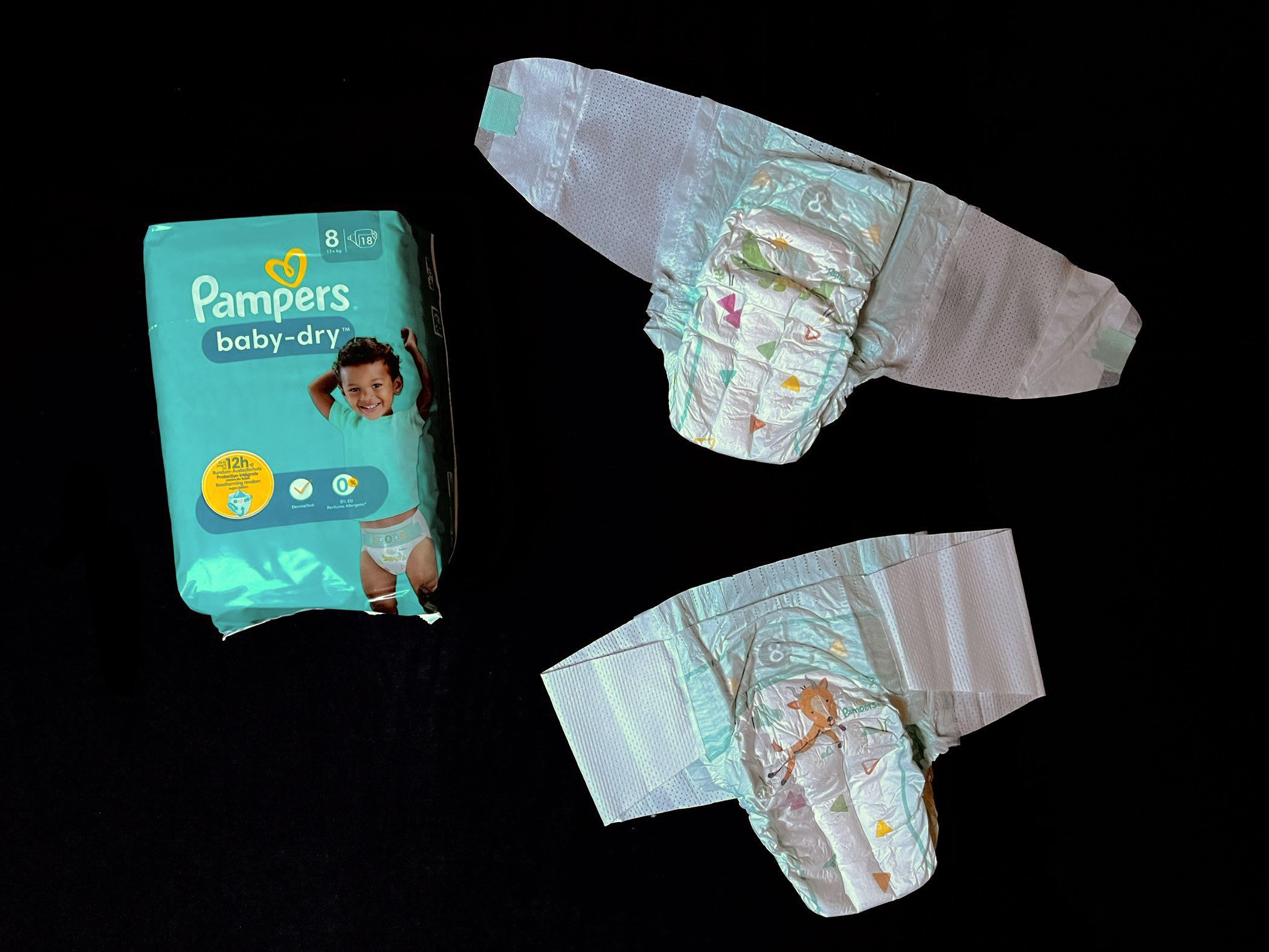 paczka pieluchy pampers care 4 160 szt