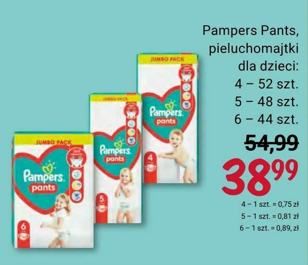 pampers chusteczki w kartonie