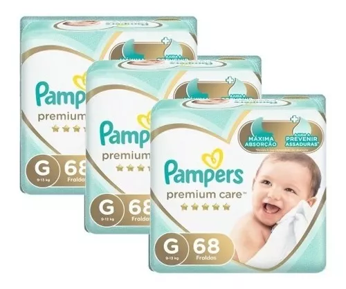 pampers premium care 4 zestaw