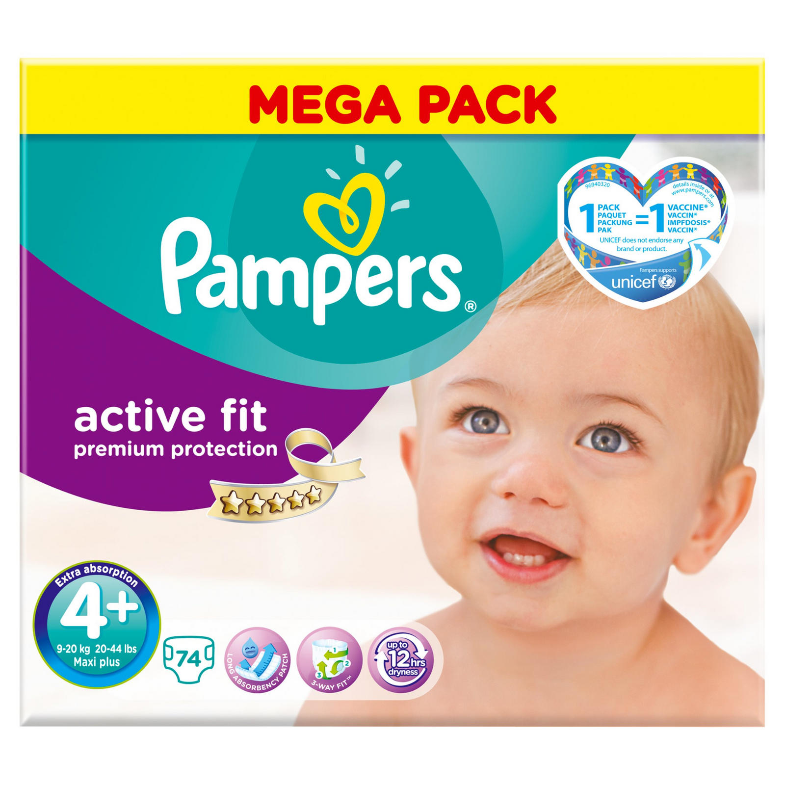 pampers premium care 4 cenei