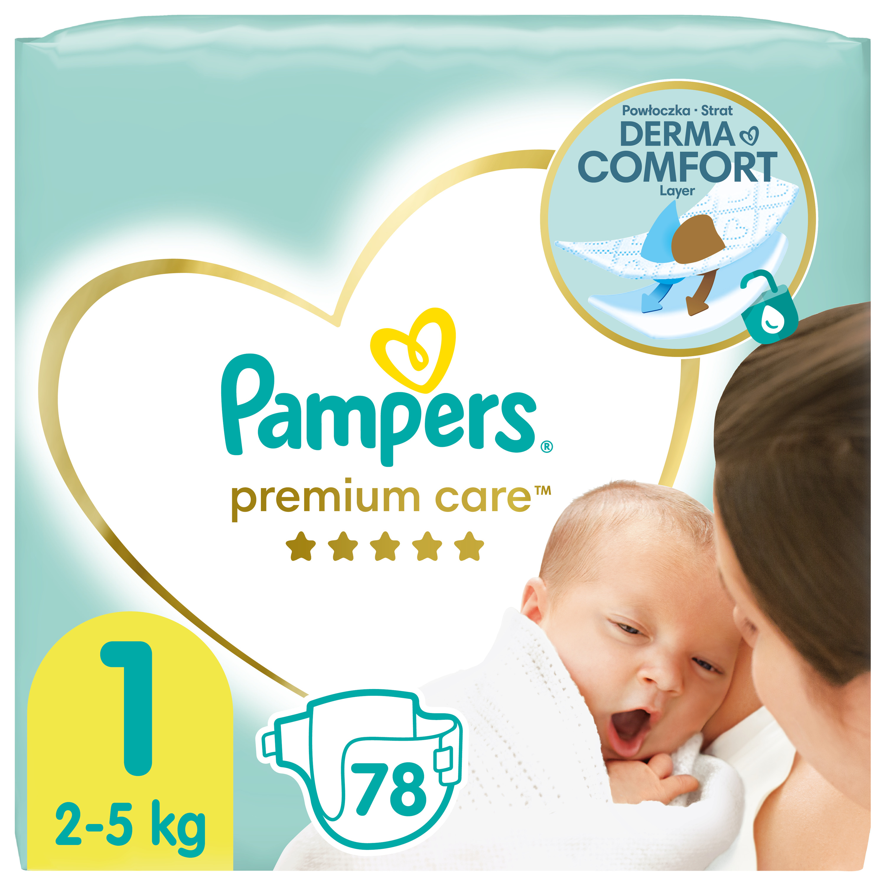 pampers premium care 80