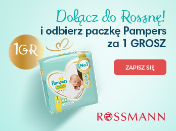 pieluchy pamper new born rossmann