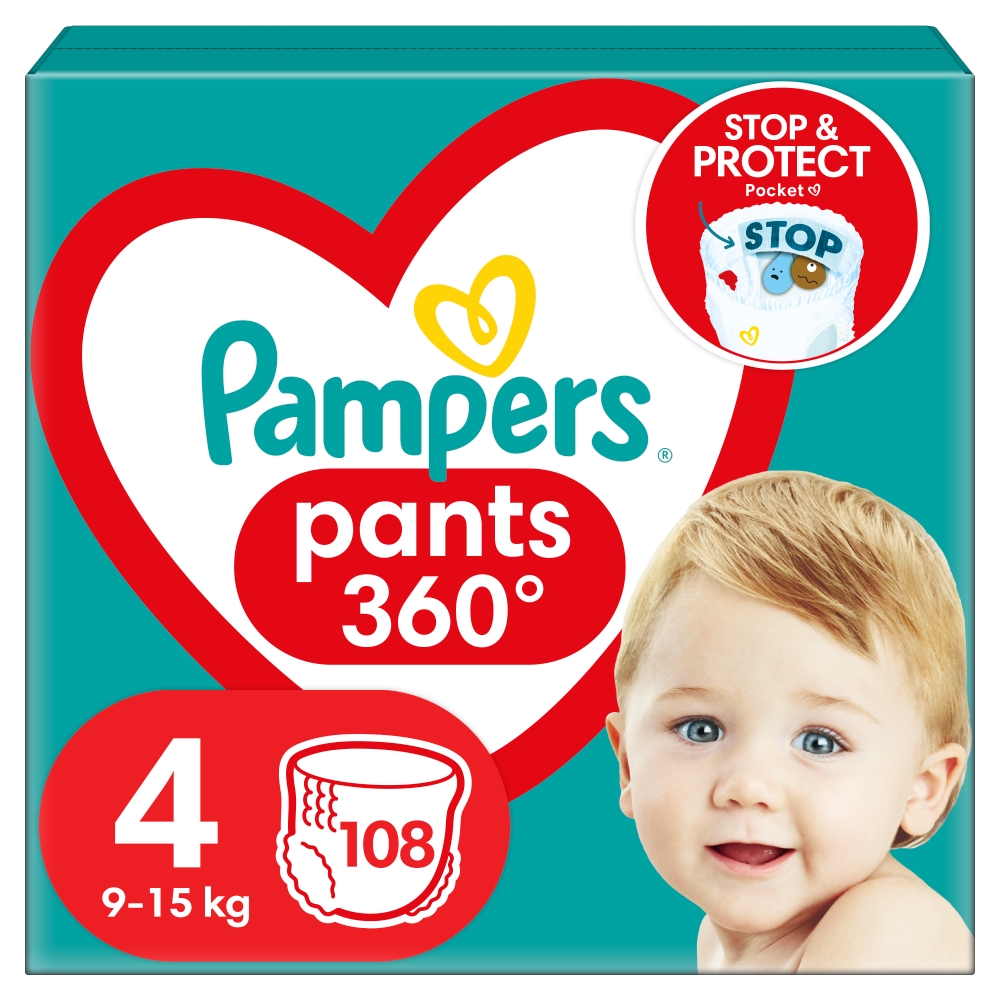 czteropak chusteczek pampers