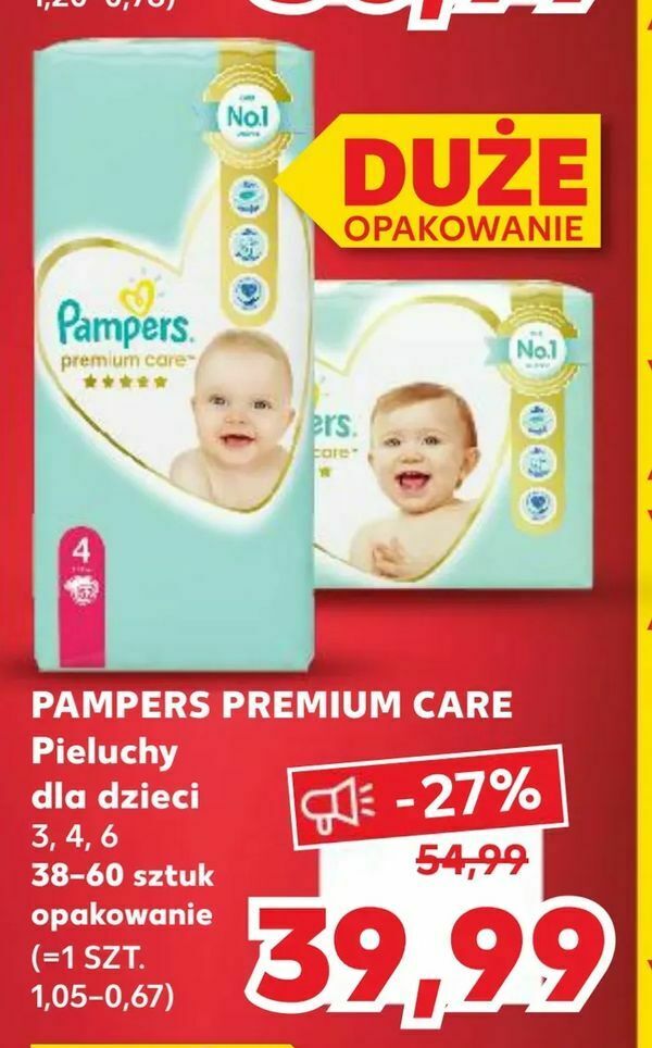 pampers 3 152 sztuki