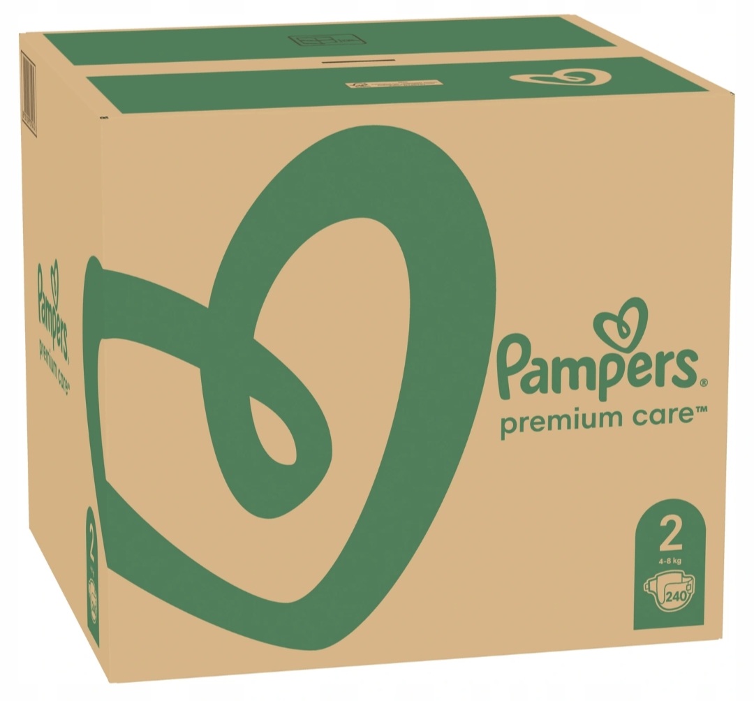 mala paczka pieluchomajtek pampers premium care 4