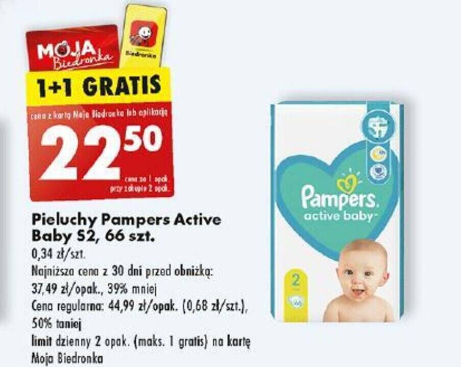 pieluchy pampers majtki