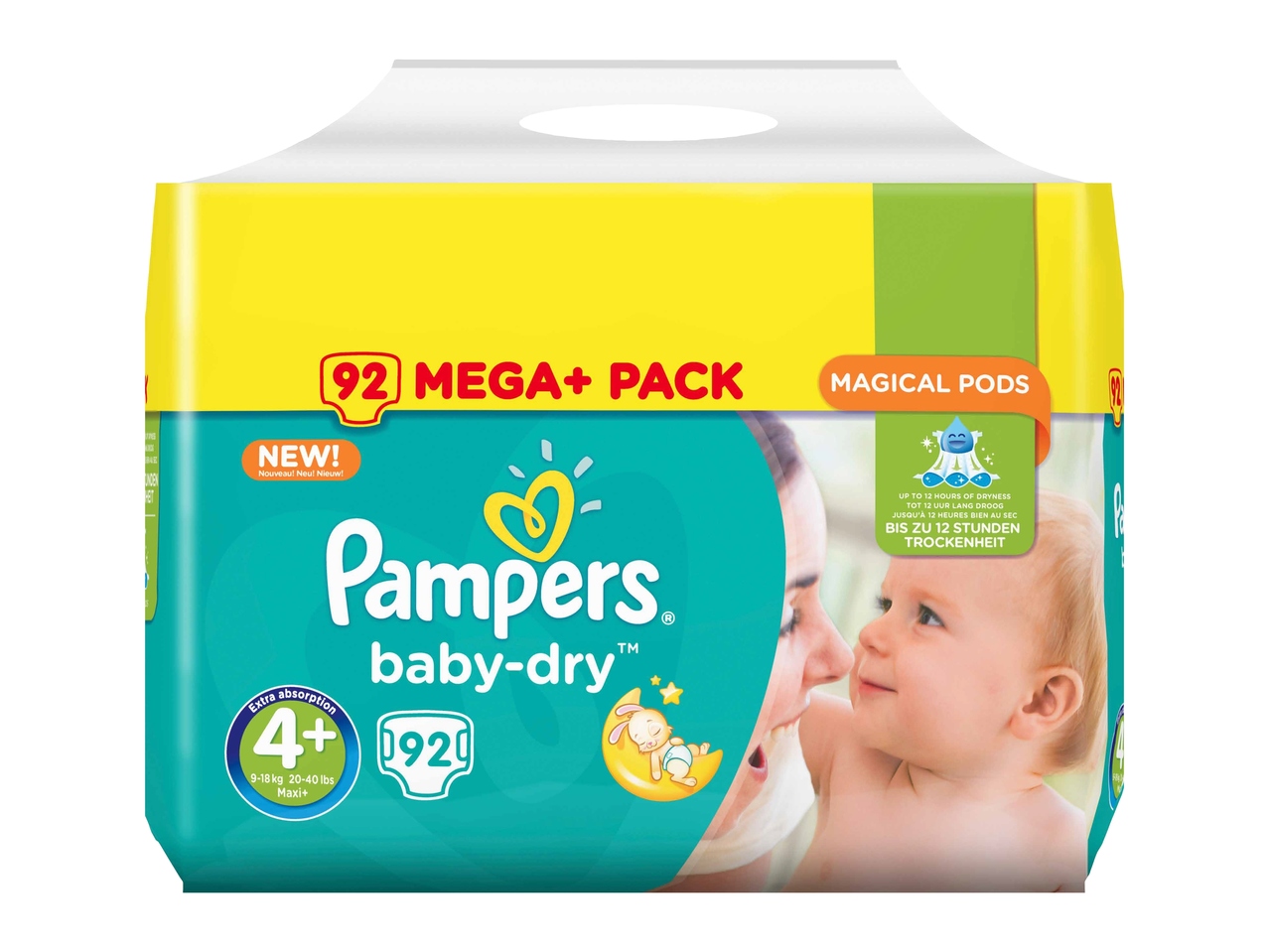 chusteczki pampers aqua pure 18x