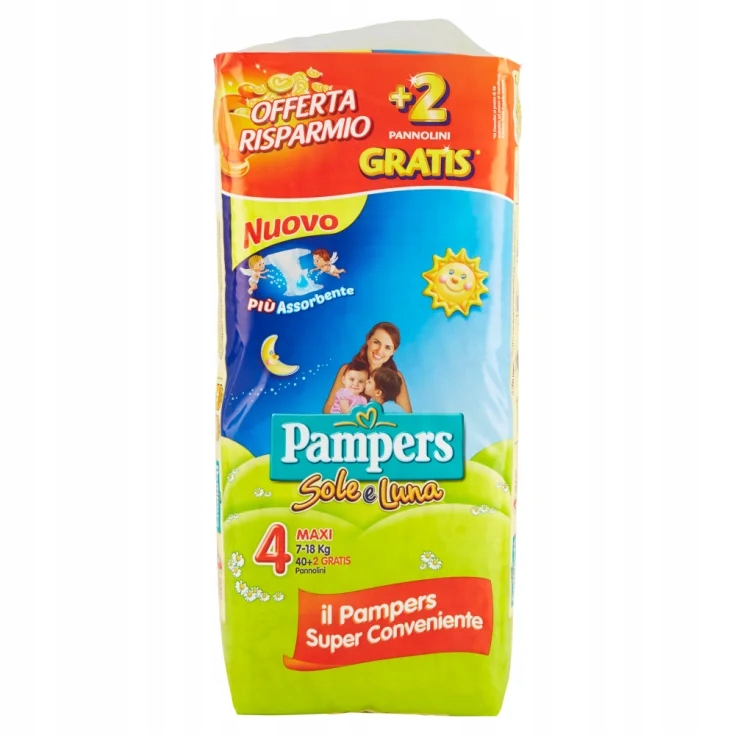 pampers 4+ naj