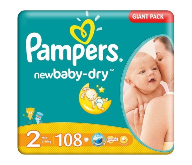 chusteczki pampers natural clean 12x64