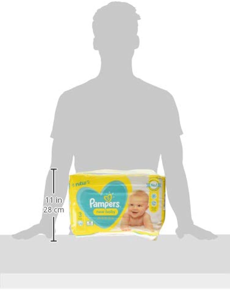 pampers new baby-dry pieluszki newborn wycięcie na pępek