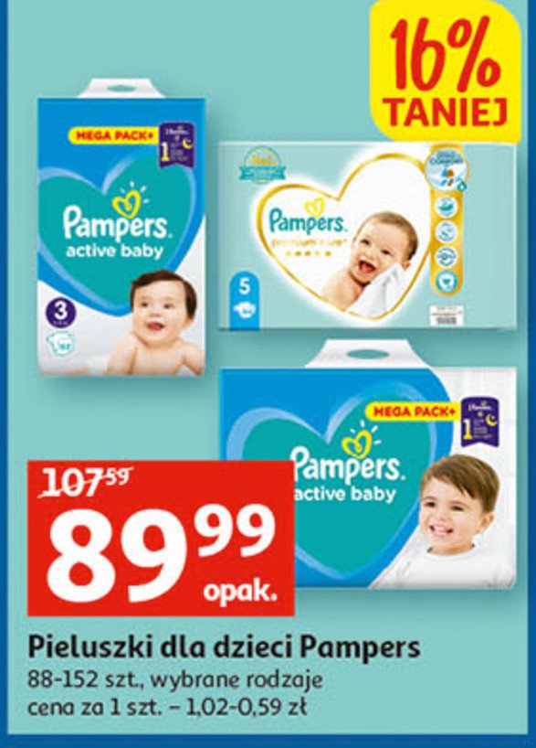 pampers premium care pieluchy rozmiar 1 newborn