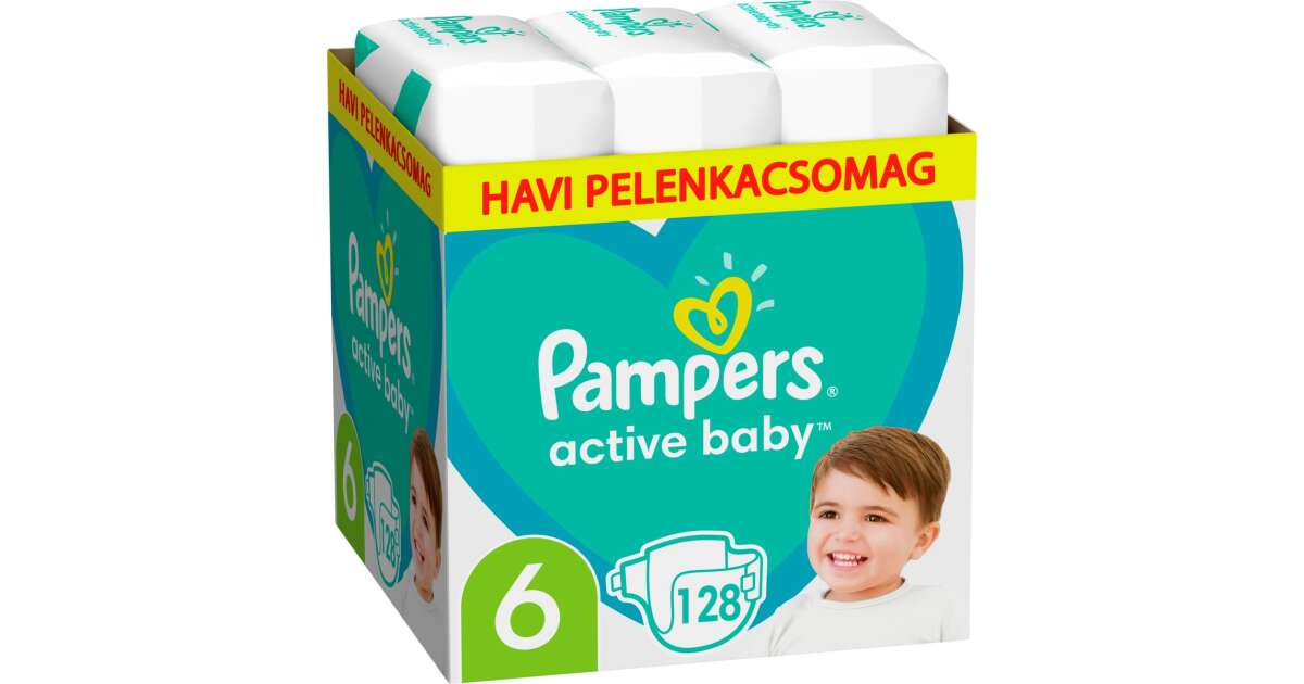 pampers active girl pants 6