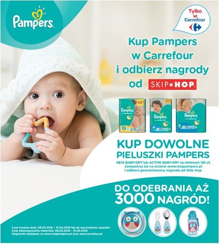 pieluchy pampers w proocji