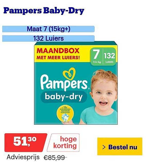 pampers baby dry skład