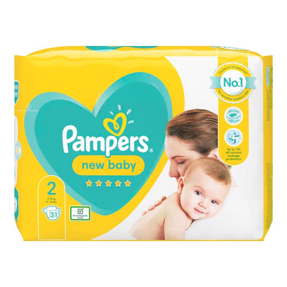 giant box pampers 3