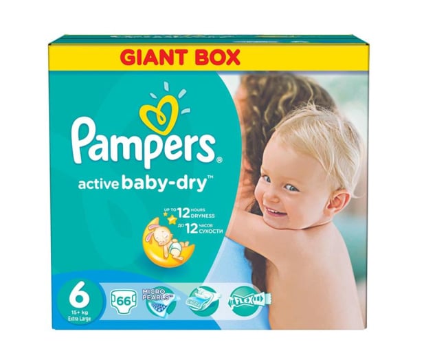 pampers 2 niebieskie